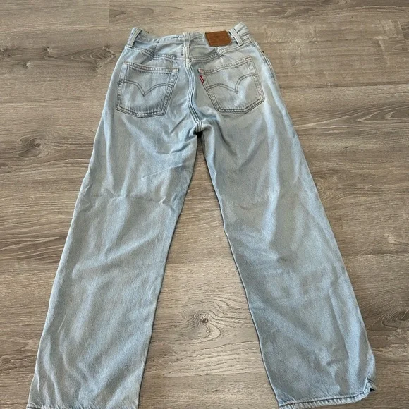 Levi's 501 Ribcage High-Rise straight ankle 26 27 altered darts Women's Jeans - Picture 1 of 12